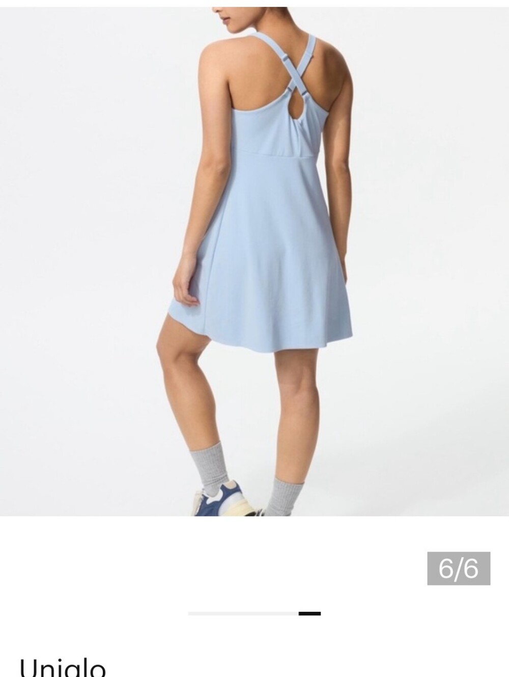 Uniqlo Airism Soft Mini Skort Dress - Picture 3 of 5